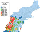 fallout map northeastern U.S.