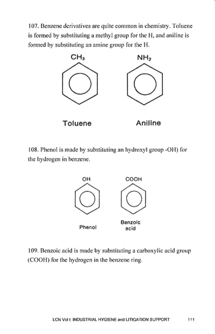 Page from LEGIS CONCISE NOTES: Chemistry.